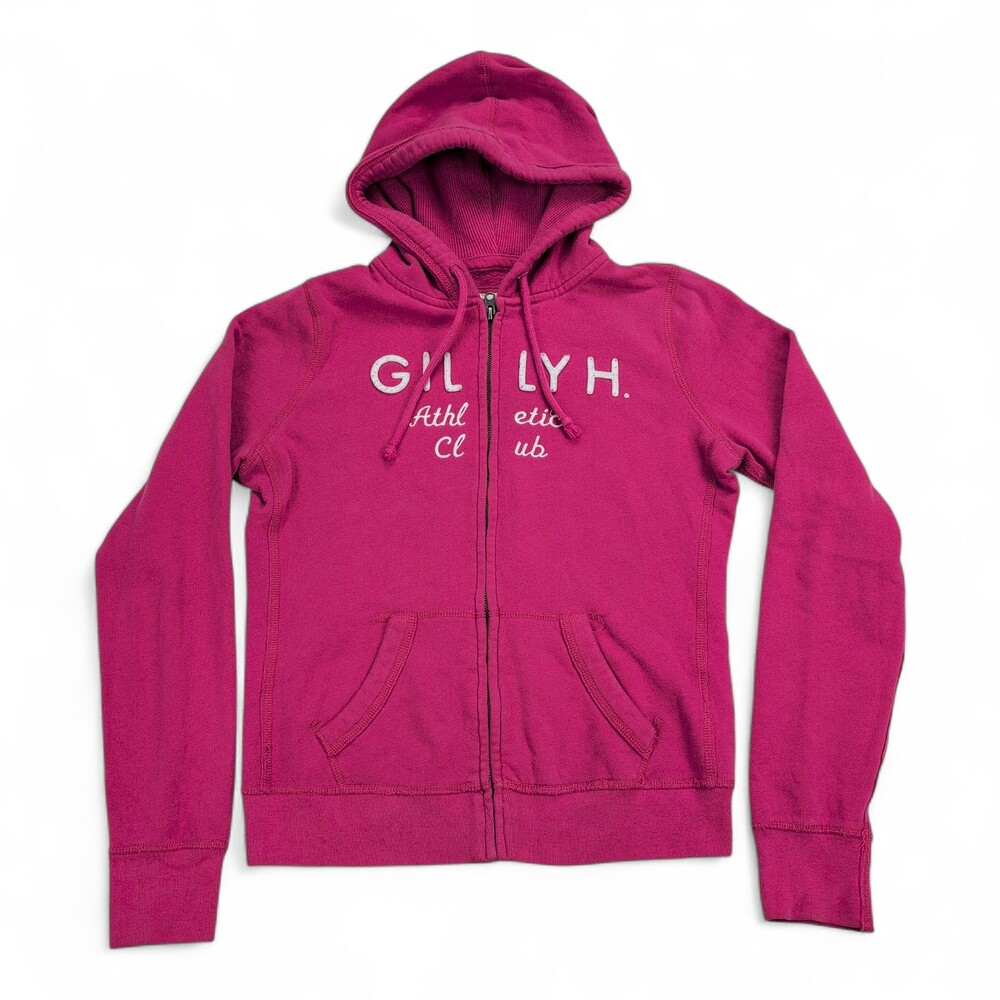 Gilly Hicks Women's Full-Zip Hoodie Size L Pink
